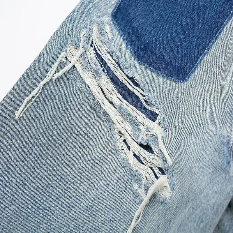 Avaa™ | Jean Patchwork Tuhoitettu