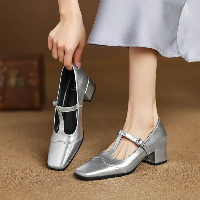 Avaa™| Kalvoria Leopard Mary Janes
