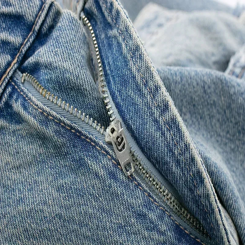 Avaa™ | Jean Patchwork Tuhoitettu