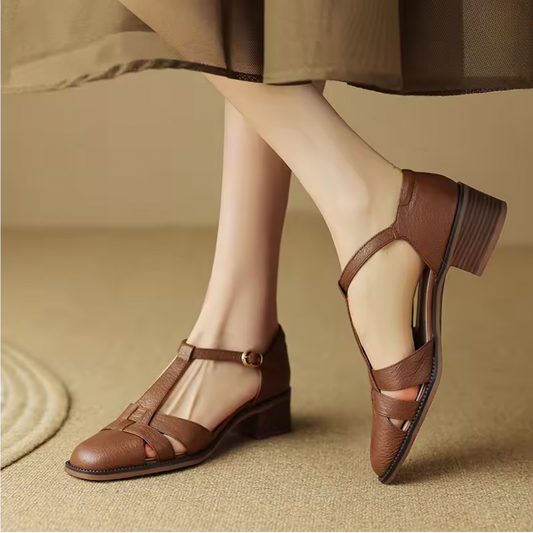 Avaa™ | Sylviera T-Strap Flats