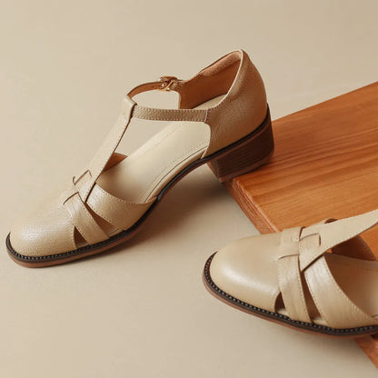 Avaa™ | Sylviera T-Strap Flats