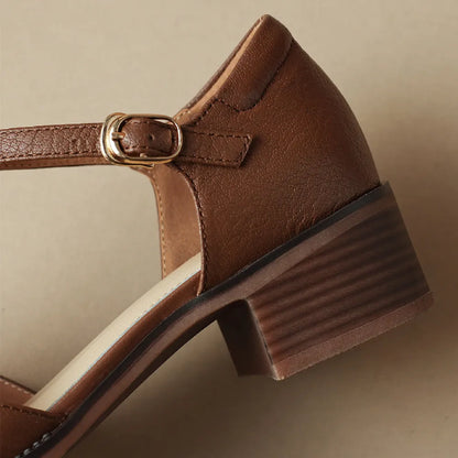Avaa™ | Sylviera T-Strap Flats