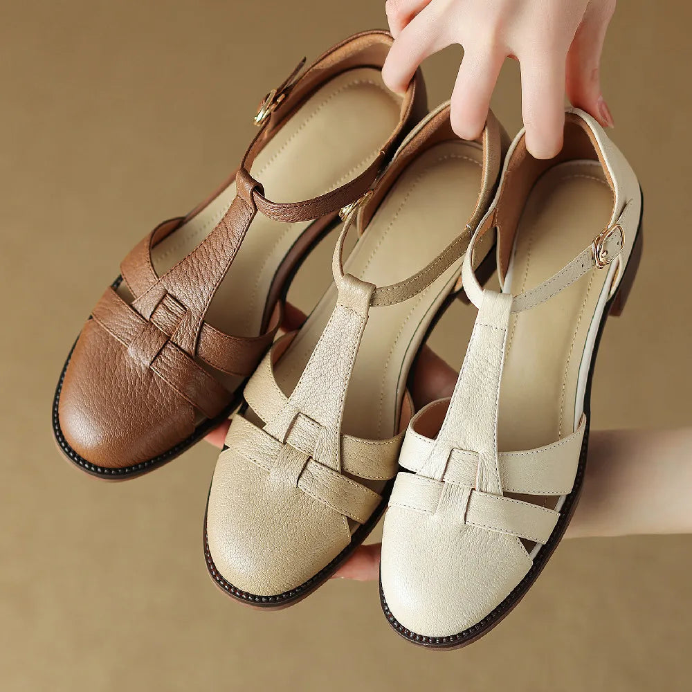 Avaa™ | Sylviera T-Strap Flats