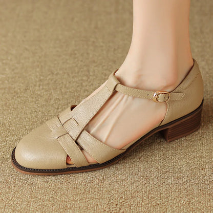 Avaa™ | Sylviera T-Strap Flats