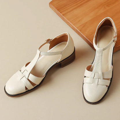 Avaa™ | Sylviera T-Strap Flats