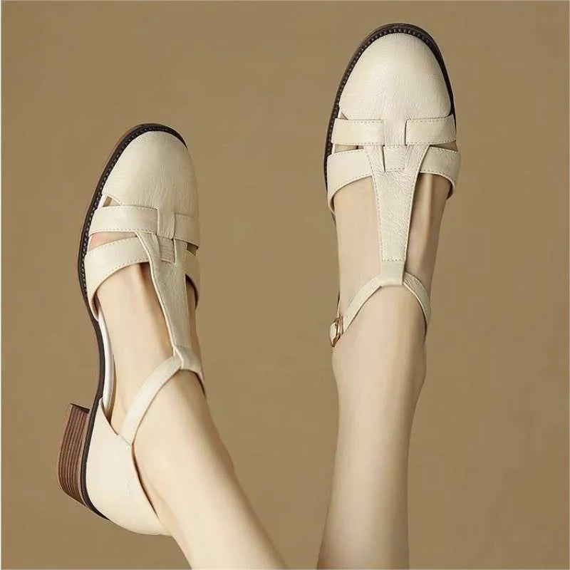 Avaa™ | Sylviera T-Strap Flats